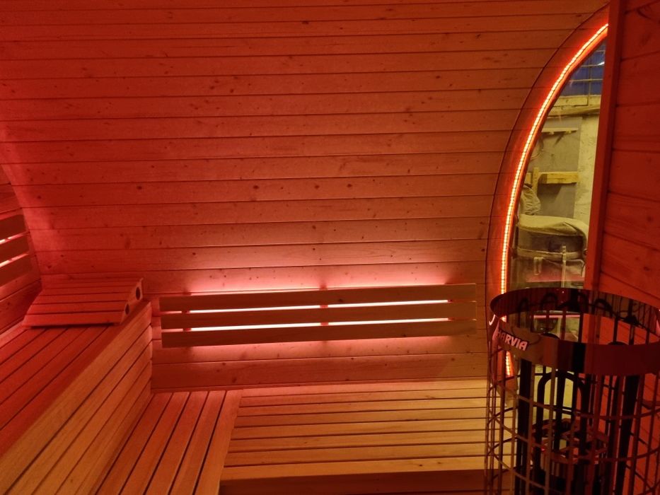 Sauna ogrodowa kredyt leasing