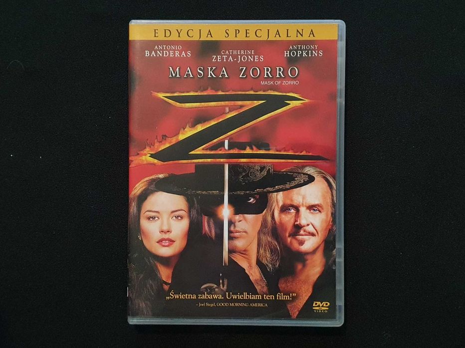 Maska Zorro Płyta DVD