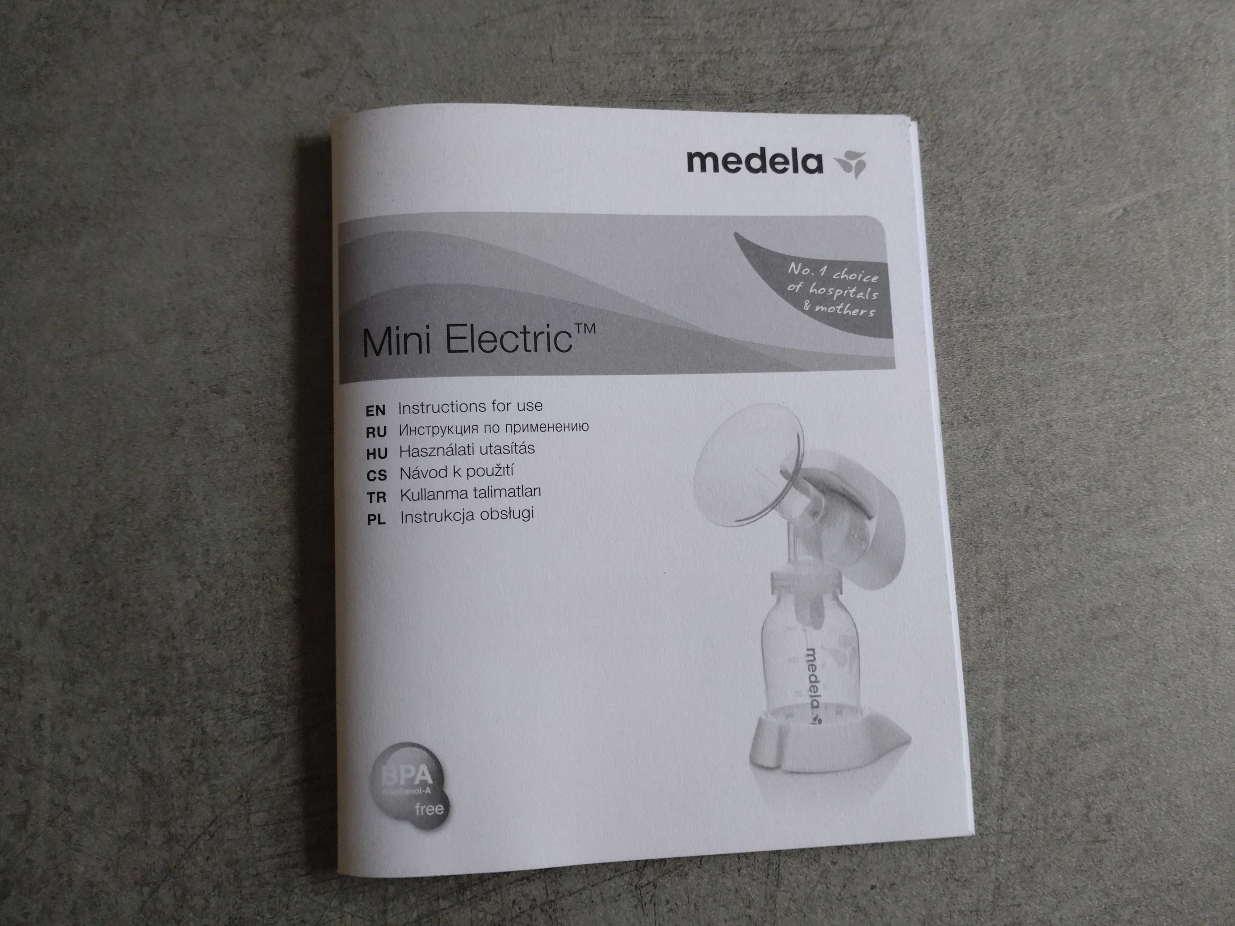 Laktator elektryczny Medela Mini Electric + butelki