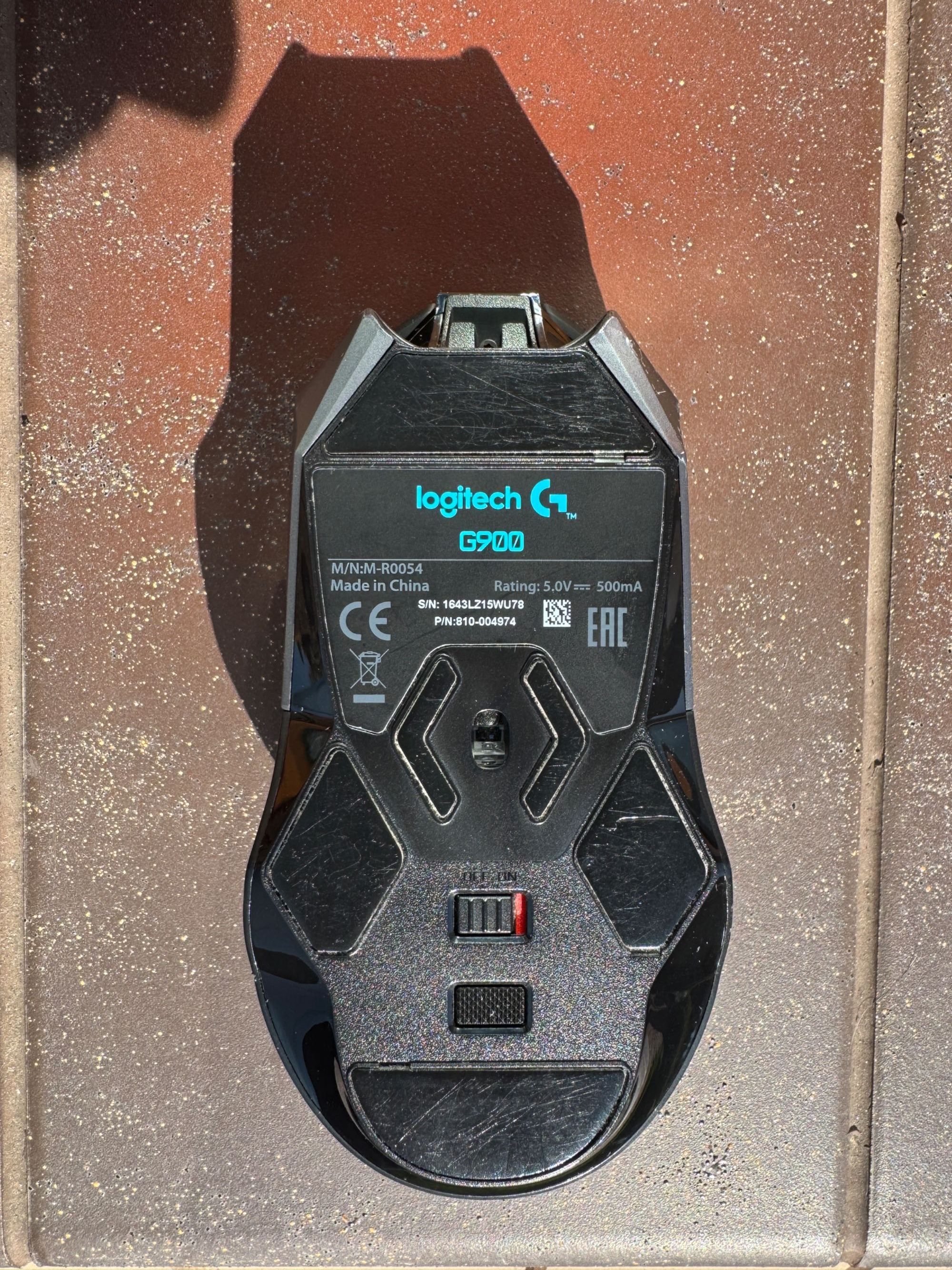 Logitech G900 chaos spectrum wireless