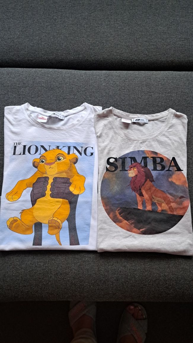 Król  Lew Simba koszulki r.L Disney  FB Sister