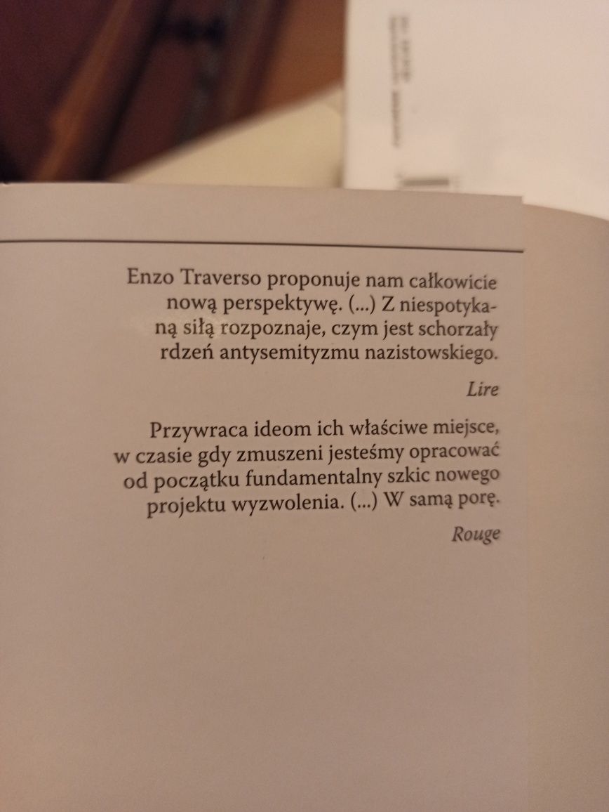 Traverso europejskie korzenie przemocy nazistowskiej