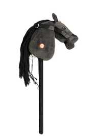 Koń na kiju zabawka głowa konia HOBBY HORSE konik z grzywą dzwięk