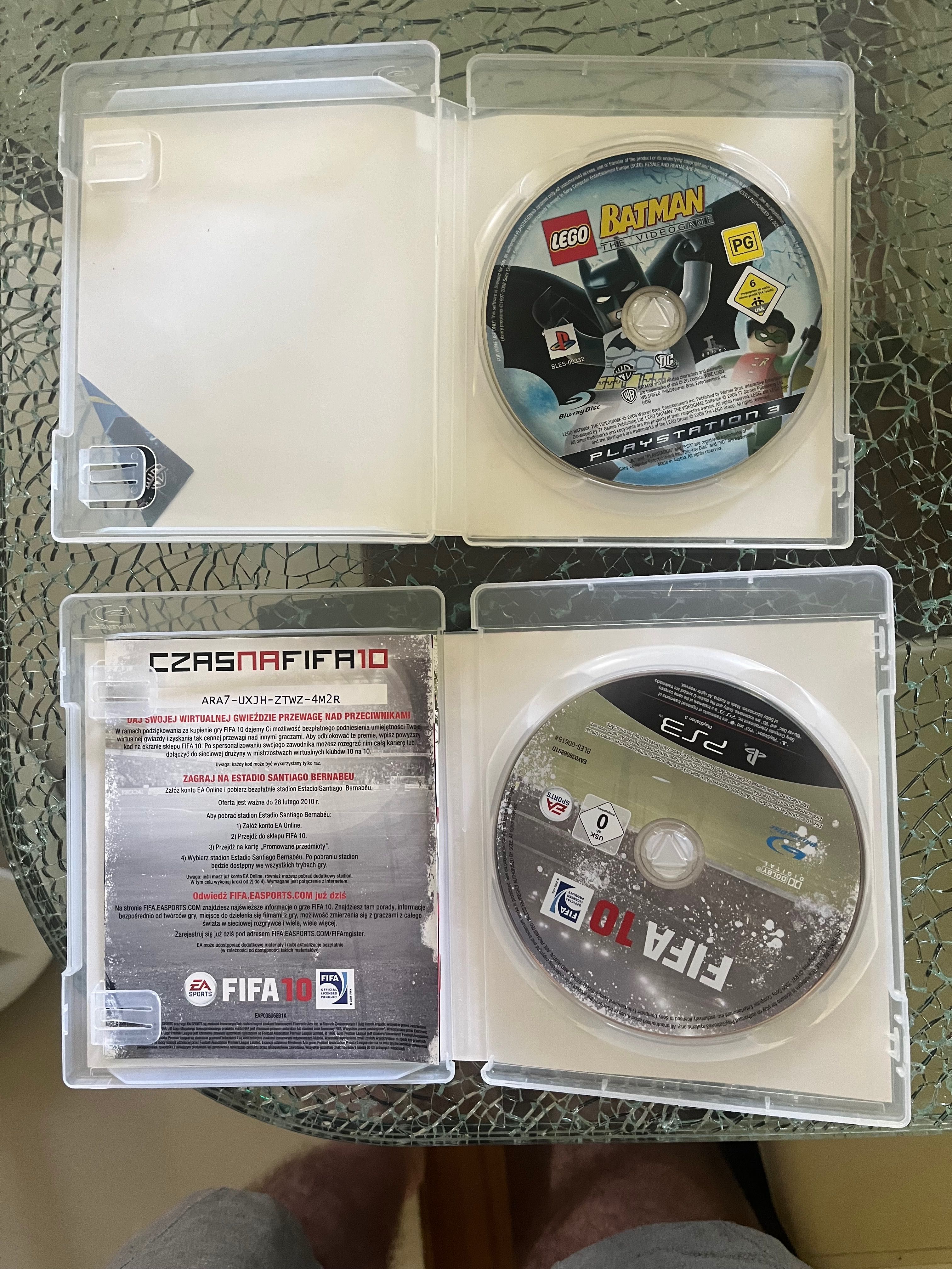 8 Gier na Sony PS3: FIFA,  Batman, Battlefield 2, 3 i 4, PS Move