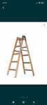 Drabina drewniana 2x5 malarska domowa promocja