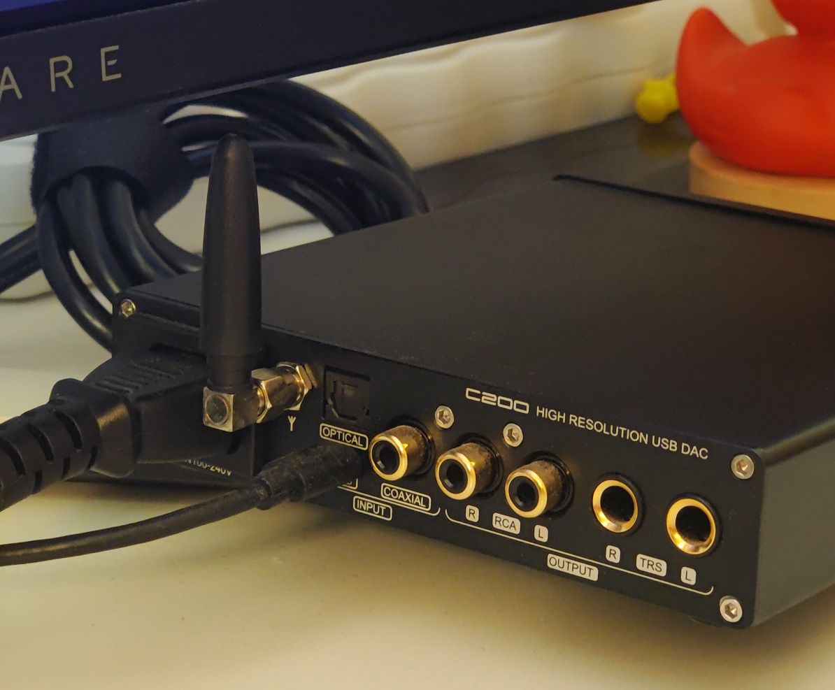 Przetwornik/wzmacniacz SMSL C200 Bluetooth PCM DSD