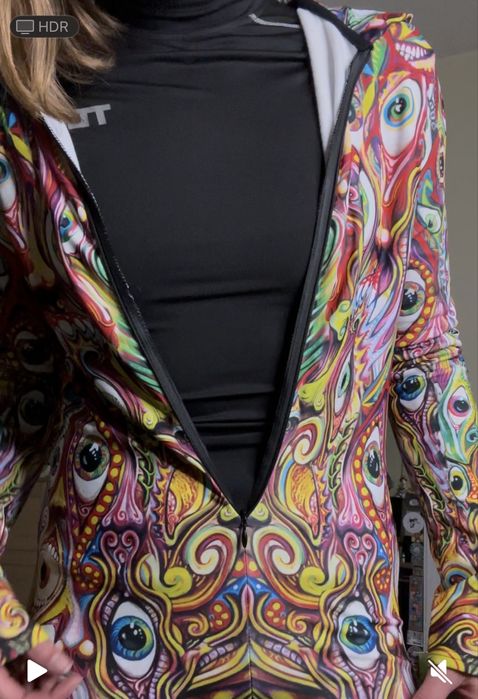 теплий комбінезон спортивний на флісі з капюшоном М