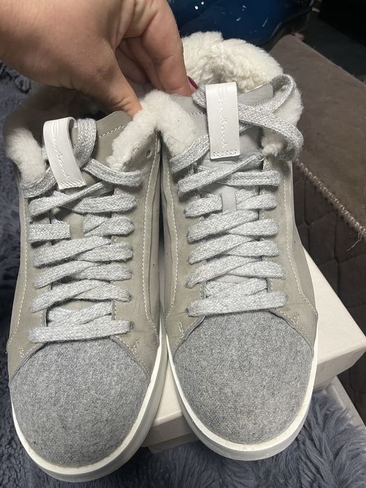 Зимові кеди Santoni. Італія оригінал цегейка