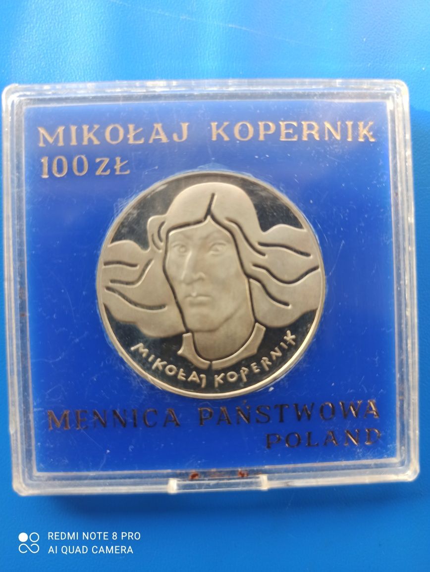 Moneta kolekcjonerska Mikołaj Kopernik 1974r
