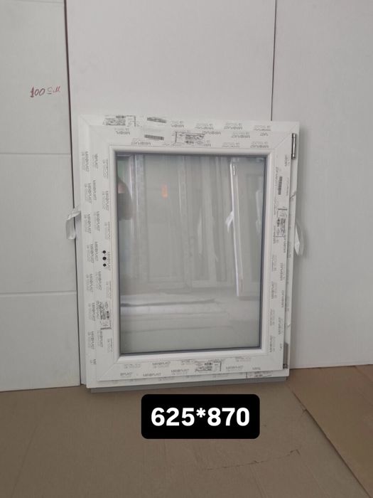 Вікно металопластикове, маленькі розміри, б/у і нові, в наявності