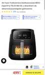 Nowy Air Fryer Frytkownica beztłuszczowa BEKO ExpertFry FRL3374B XXL