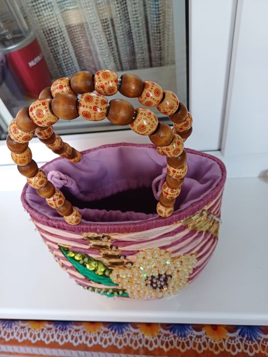 Продаю новую декоративную сумку-корзинку