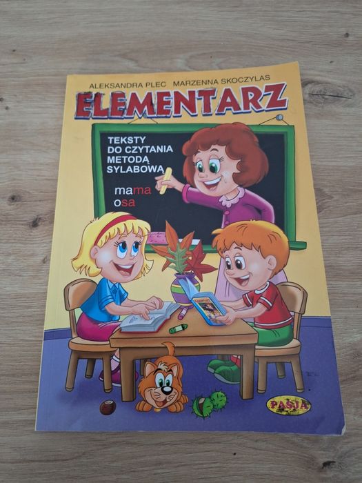 Elementarz do czytania metodą sylabową