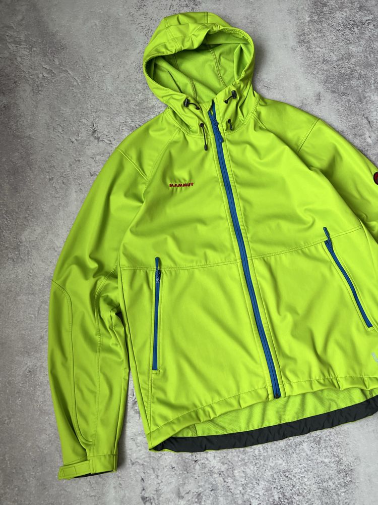 L(size) Чоловіча трекінгова софтшел куртка Mammut Softech