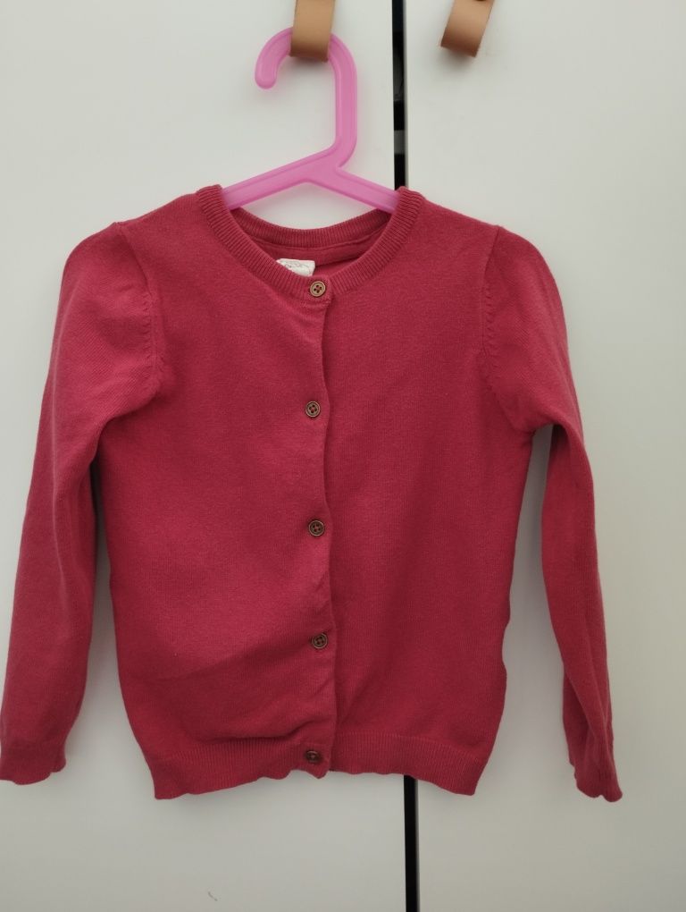 Sweterek rozpinany 116