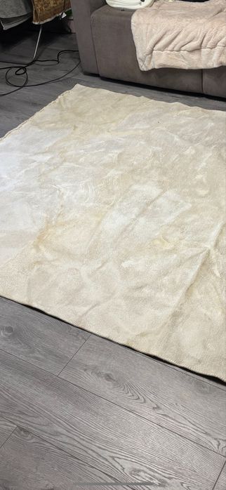 Ковер белый ванильный Большой самовывоз Киев
