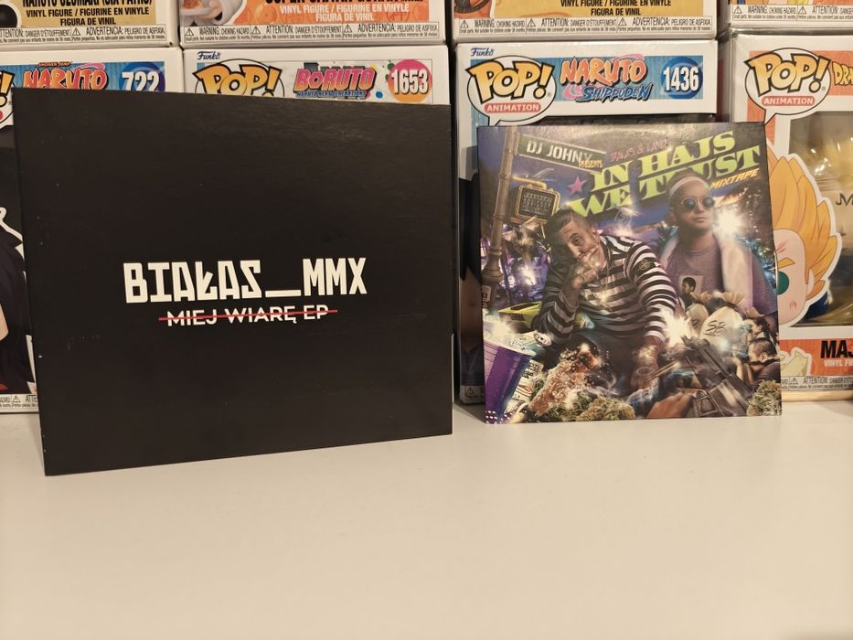 Białas Miej wiarę ep + Białas Lanek In hajs we trust mixtape SB