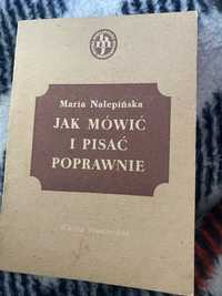 Maria Nalepinska “Jak mowic i pisac poprawnie”, «Як говорити і писати»