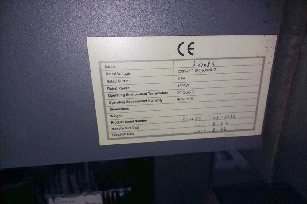ploter Drukujący ALVIN K 3208 szerokość zadruku 3m 20cm