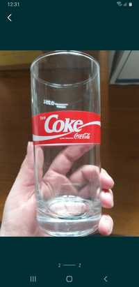 Szklanki kolekcjonerskie coca cola.