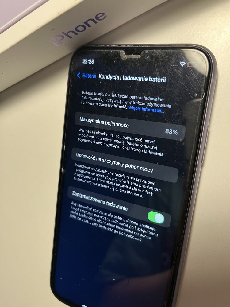 Iphone 11 fioletowy
