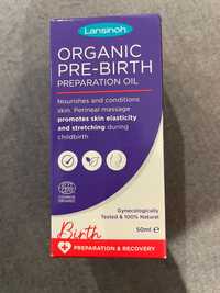 Lansinoh Organic Pre-birth preparation oil.
50ml 
Nowy