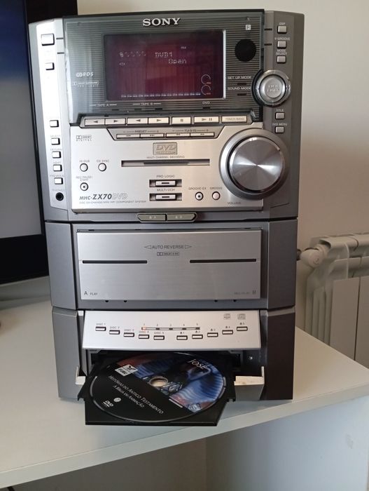 Aparelhagem Sony MHC-ZX70 DVD