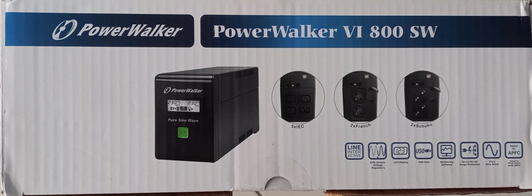 ДБЖ Power Walker VI800 SW