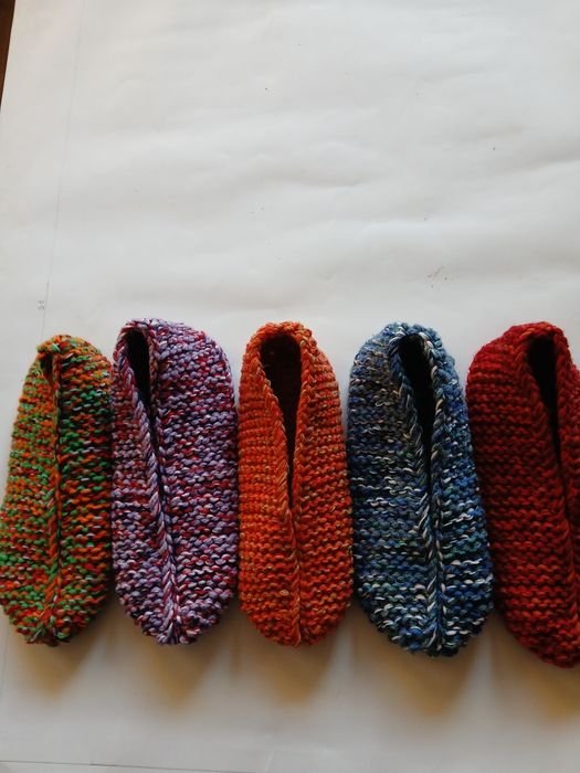 Kapcie ręcznie robione