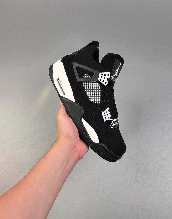 Buty meskie Mokasyny Jordan_Air_Jordan_4_Retro_"White_Thunder" R.45