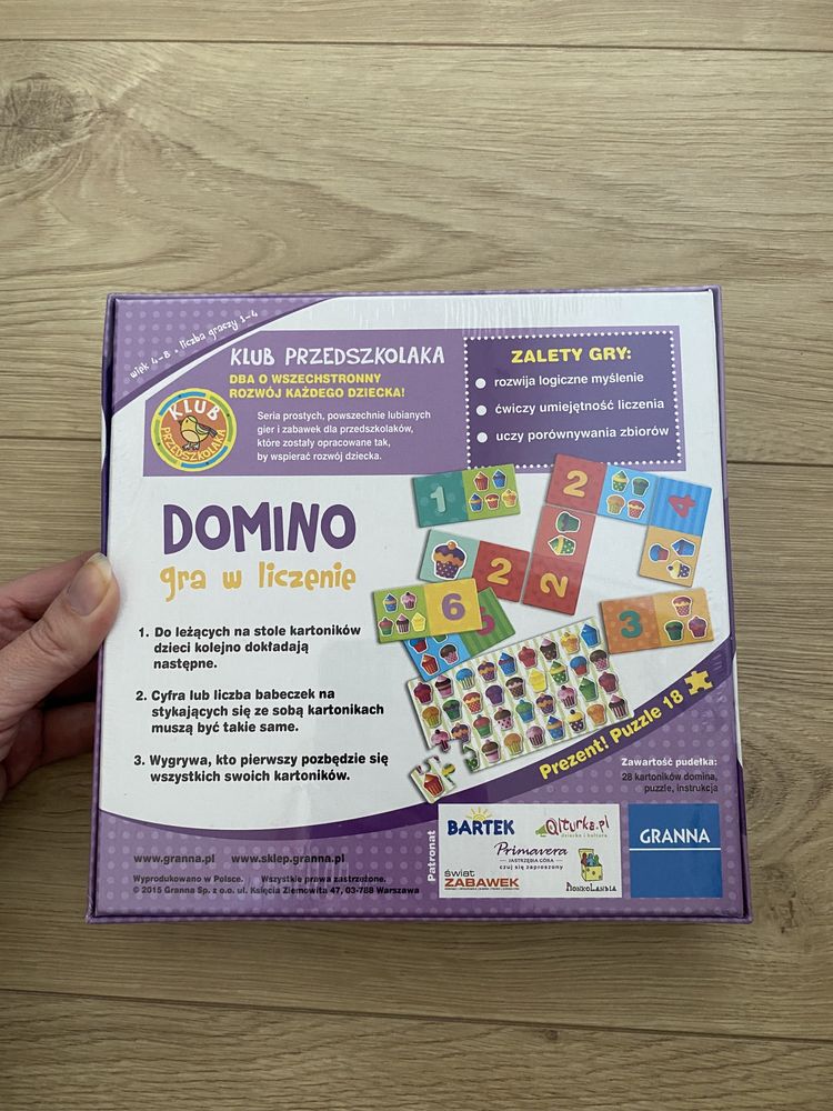 Gra logiczna, liczenie Domino