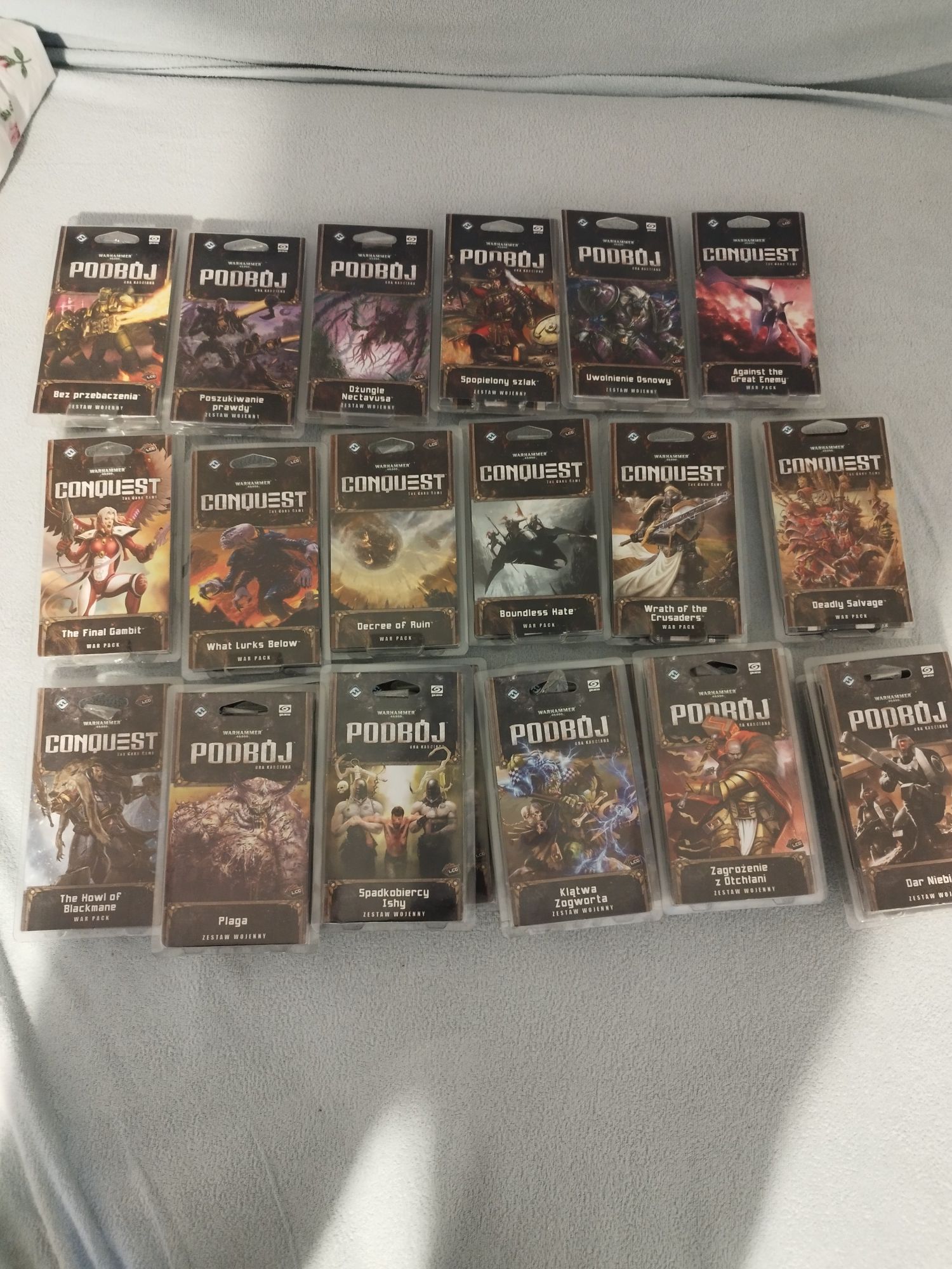 Warhammer 40k podbój LCG wszystko co wyszło