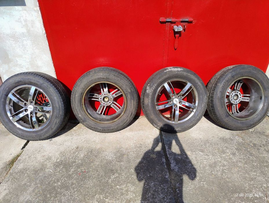 4 x Opony z alufelgami ,Letnie