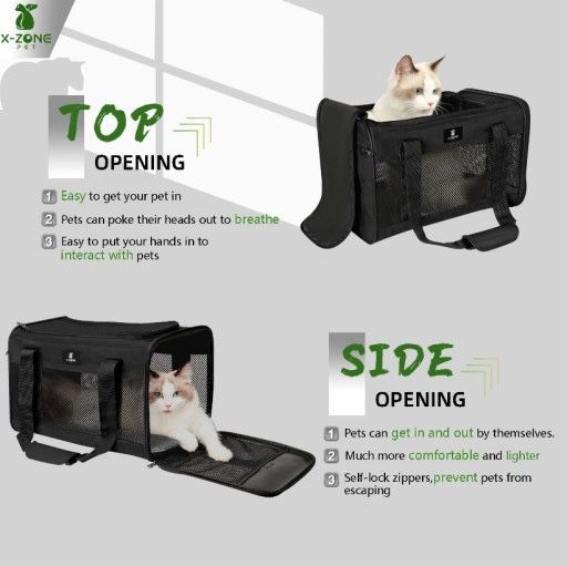 Transporter kot i pies X-ZONE PET- 44,5 cm x 27,5 cm x 27,5 cm