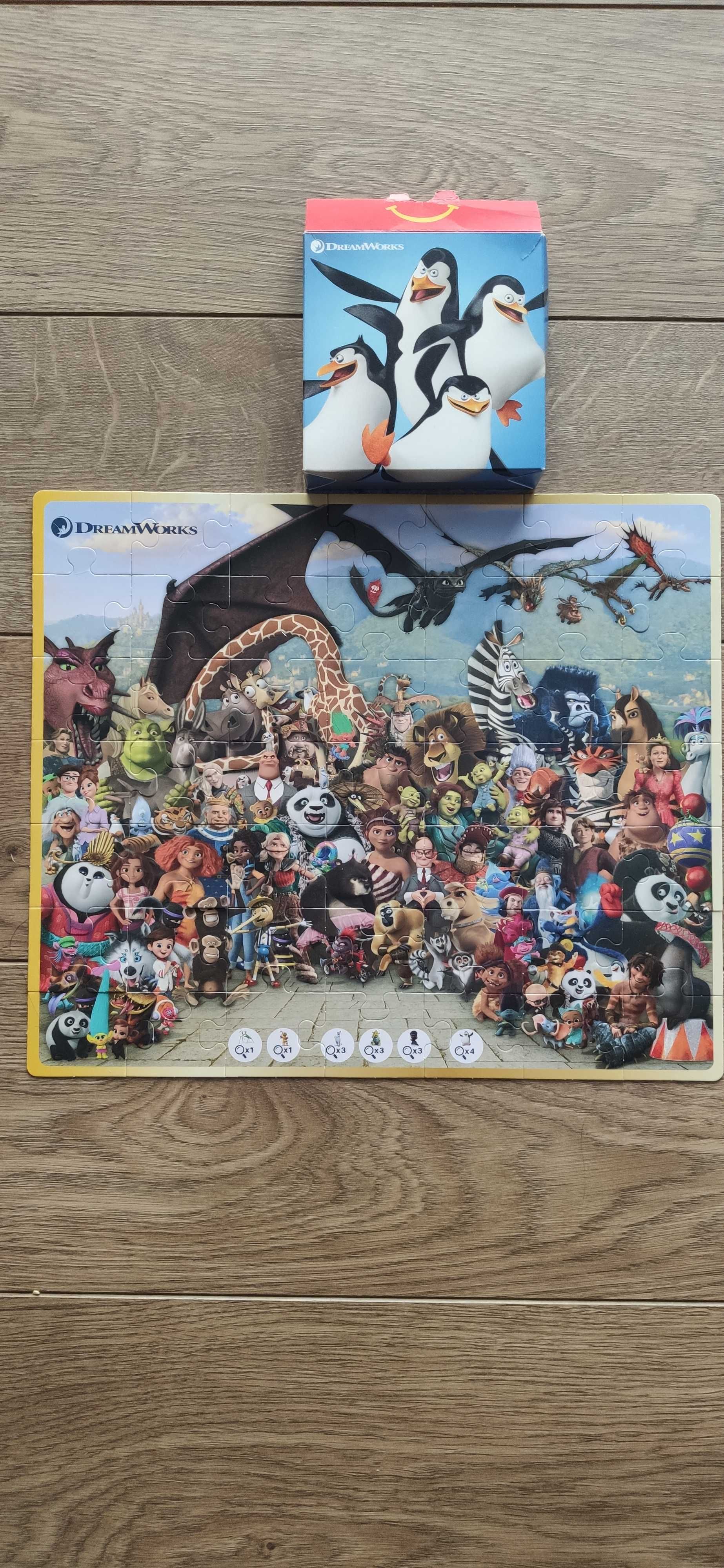 Puzzle dla dzieci zestaw 4+