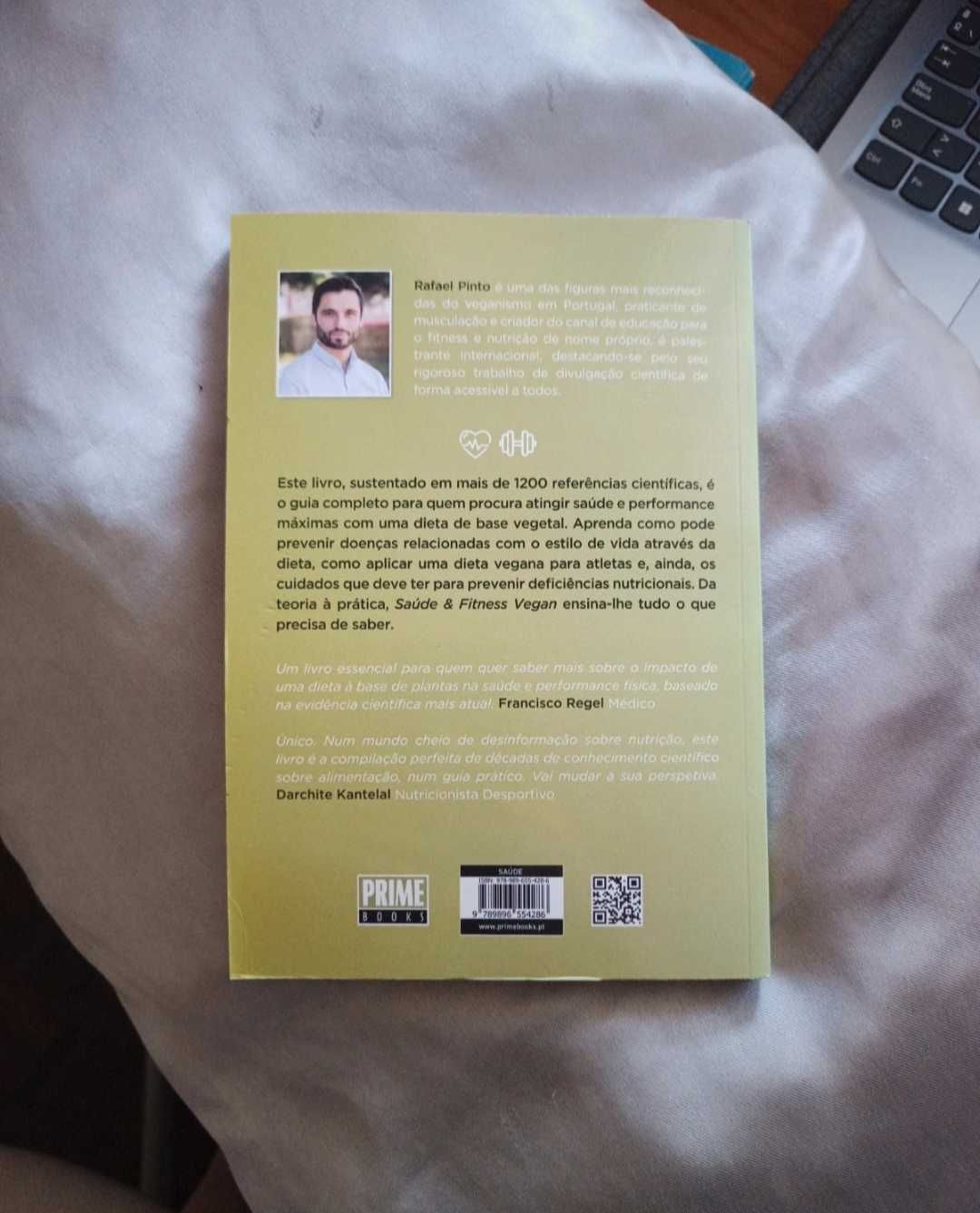 Livro "Saúde & Fitness Vegan"