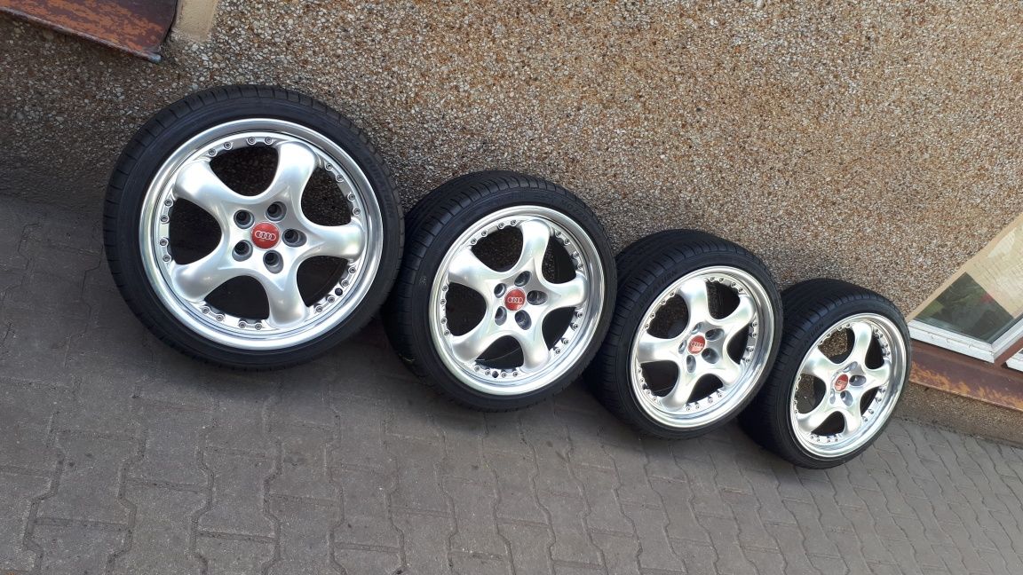 Felgi aluminiowe 5x112r18 SM AUDI, Skręcane, RANT