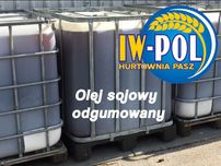 Olej sojowy odgumowany - Mauzer/Bańki 18kg