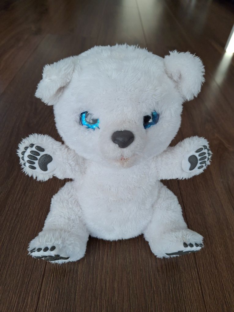 Maskotka miś biały Hasbro 24 cm