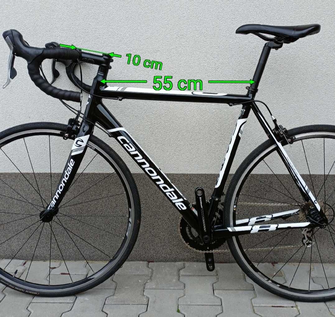 Rower szosowy Kolarzówka CANNONDALE CAAD8 R54  SHIMANO 105 2X10