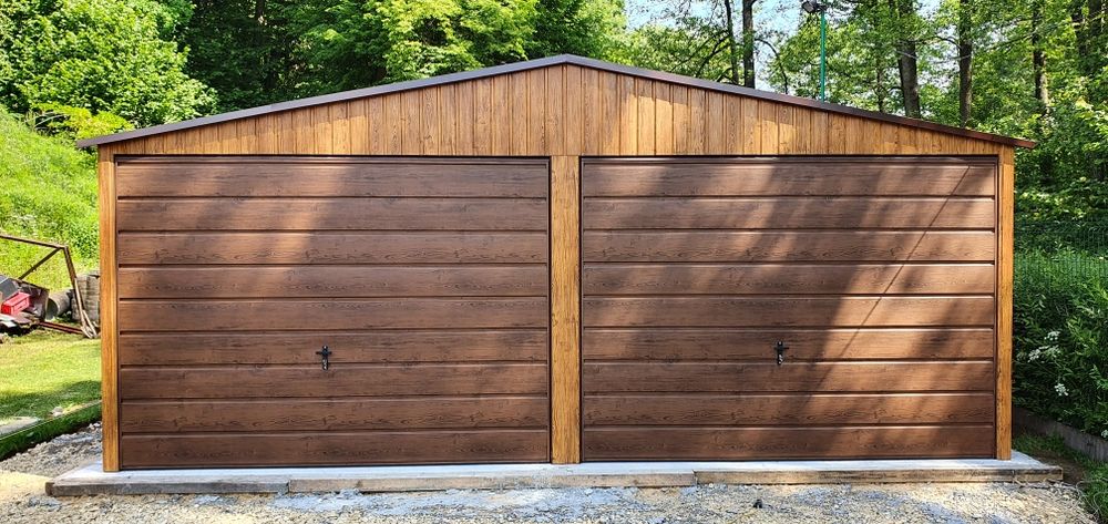 GARAŻ Drewnopodobny Hala Wiata Rolnicza Budka ogrodowa Magazyn Blaszak