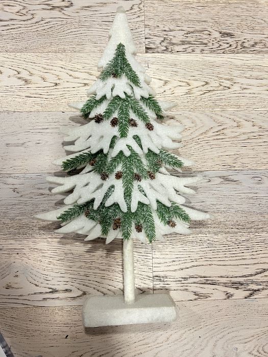 Choinka z pianki z brokatem 60 cm