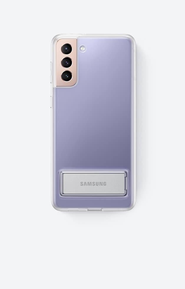 Чехол оригинал для Samsung S21+ Самсунг С21+ прозрачный