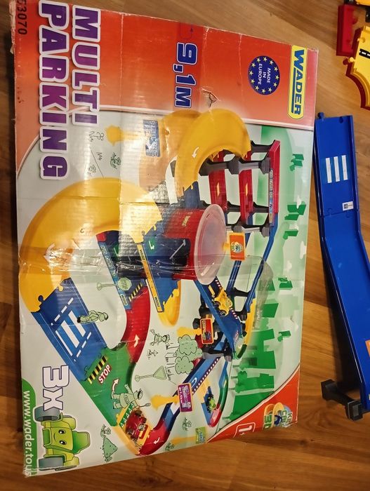 Автомобільний трек Wader  9.1 м+3.7 м паркінг гараж