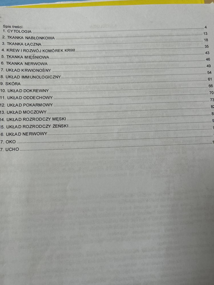 Skrypt Manifest Histologiczny