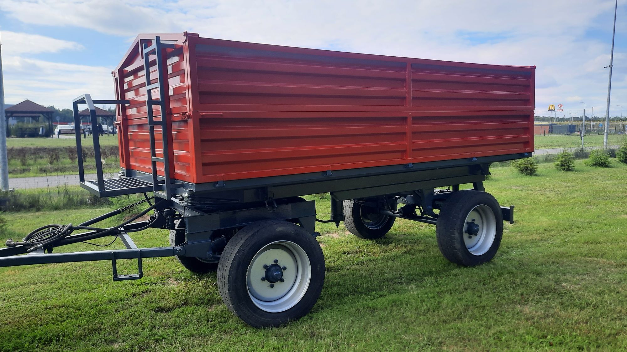 Przyczepa rolnicza wywrotka Autosan D-47A