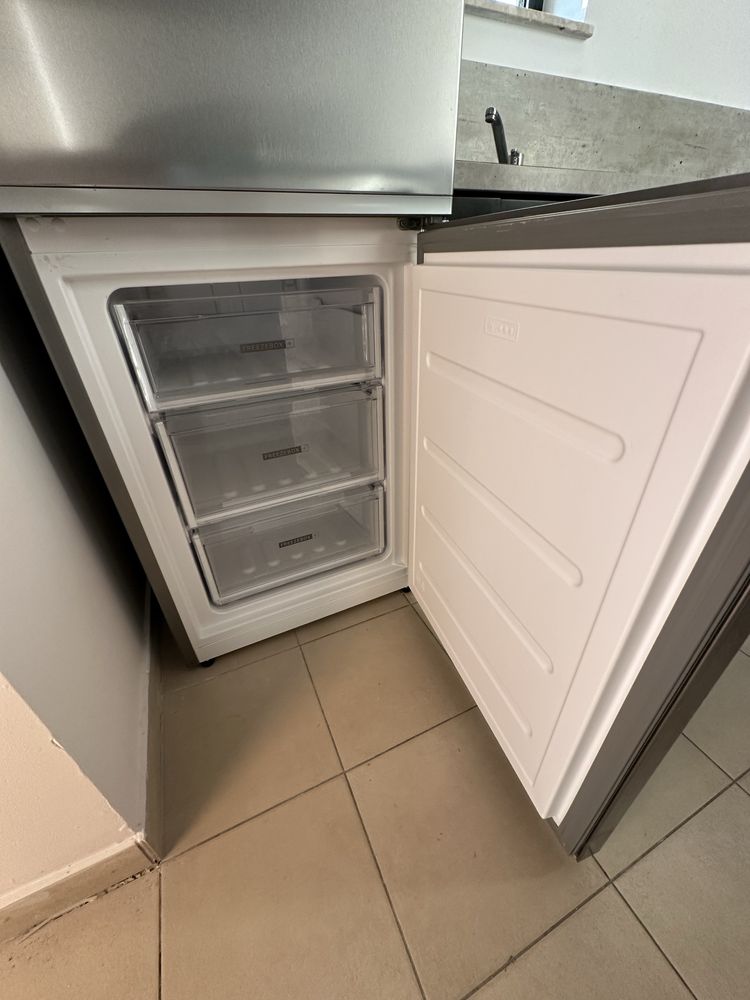 Lodówka Whirlpool W5721EOX2 – jak nowa, 176 cm, pojemna, super stan