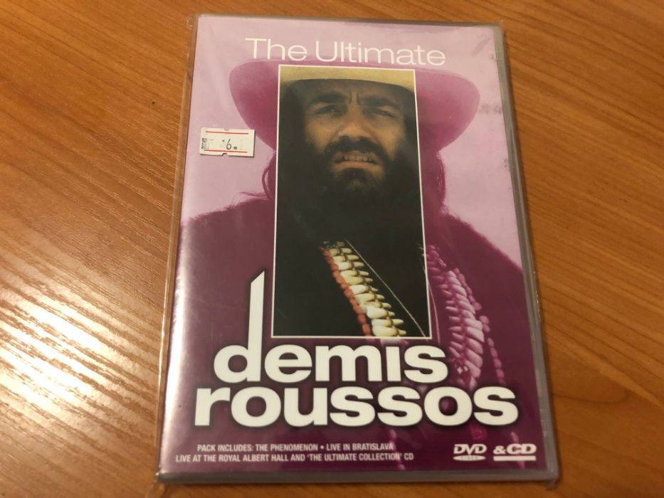 Фирменный CD+DVD/The Ultimate/Demis Roussos