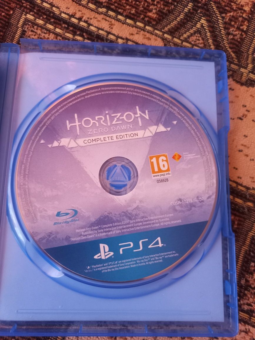 Диск Horizon zero dawn complete edition