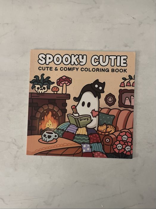Розмальовка антистрес для маркерів для дітей і дорослих SPOOKY CUTIE